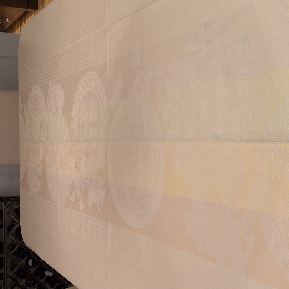 Linen Tablecloth By Primrose Bordier In Pastel Colors - Picture 7 of 8